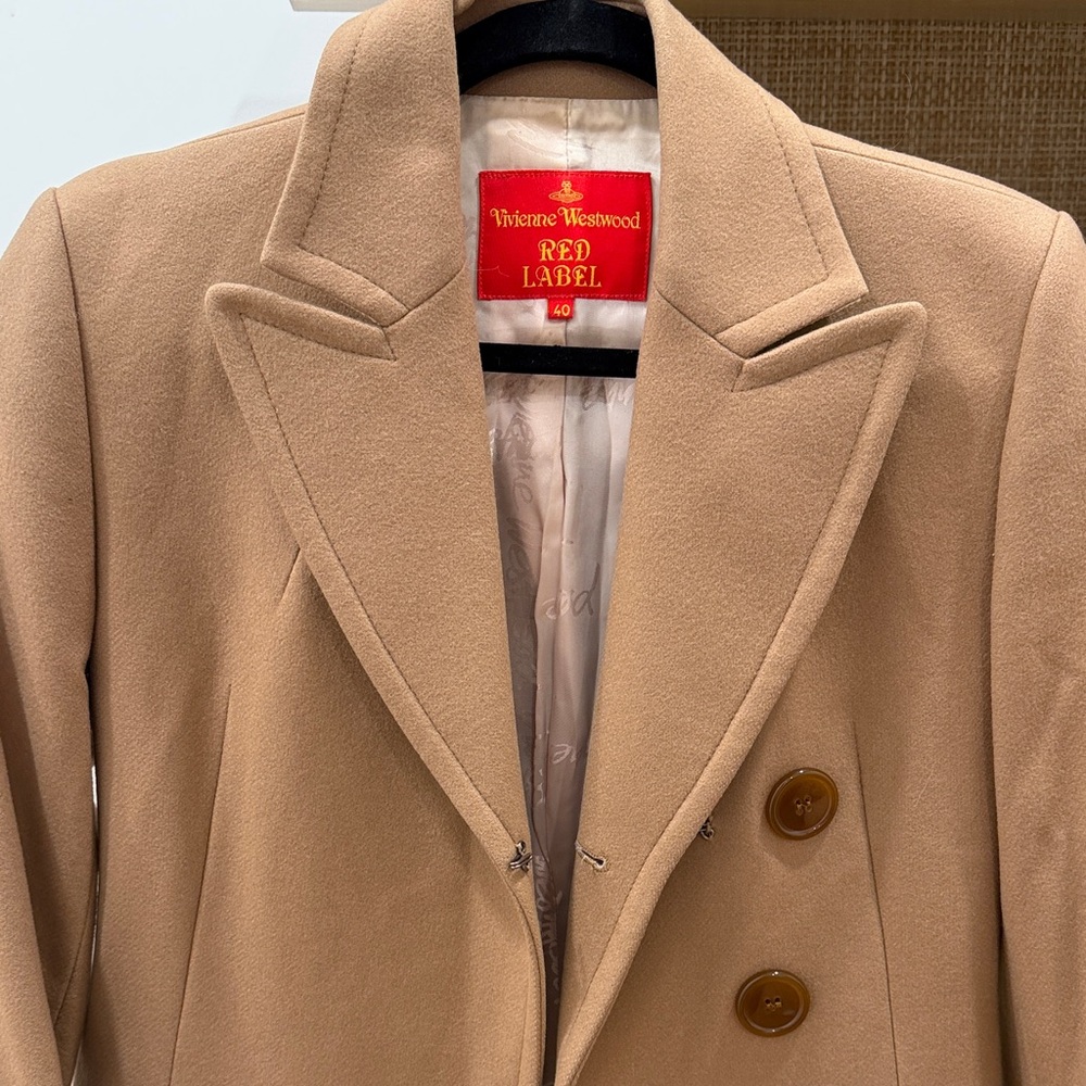 Vivienne Westwood Camel Trench Coat